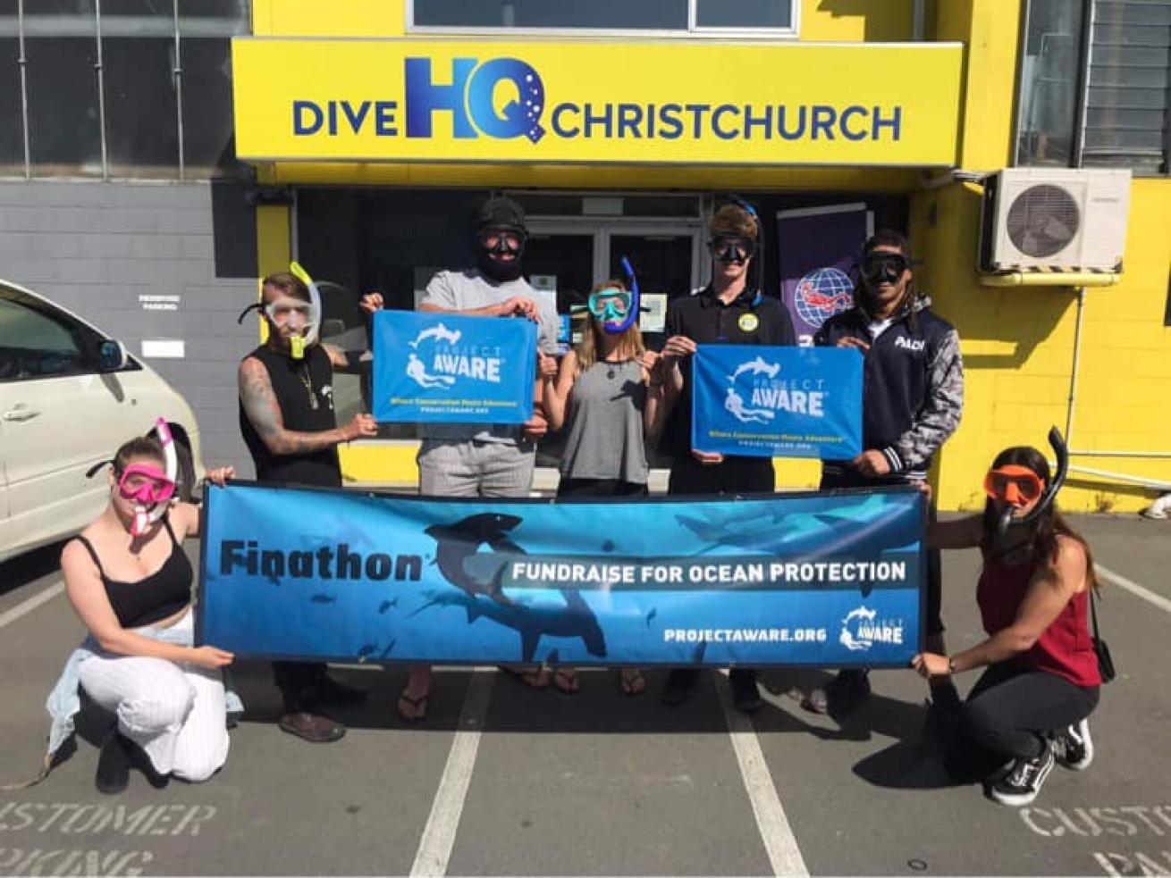 PADI Aware fundraiser