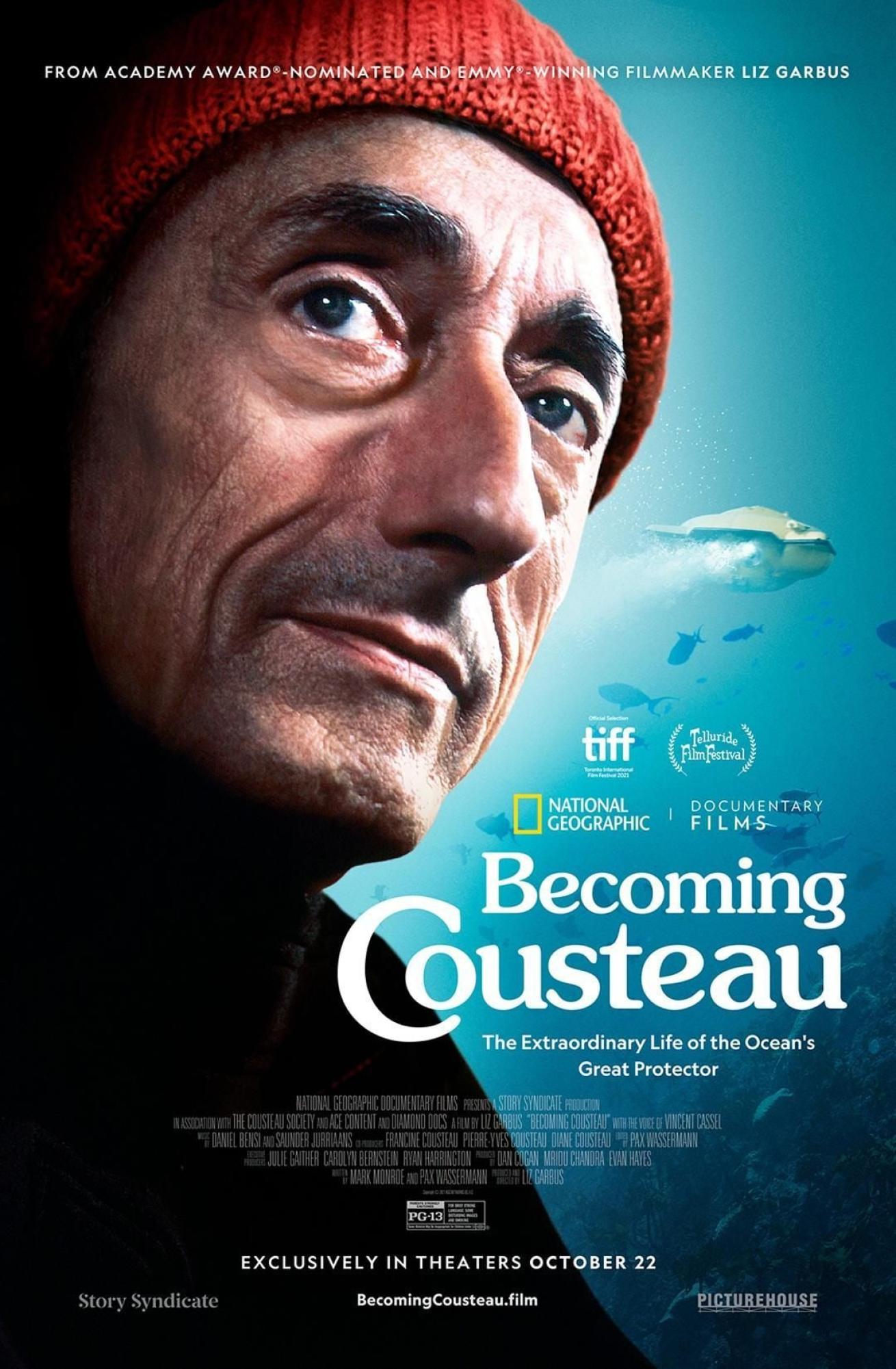 Becoming Cousteau poster