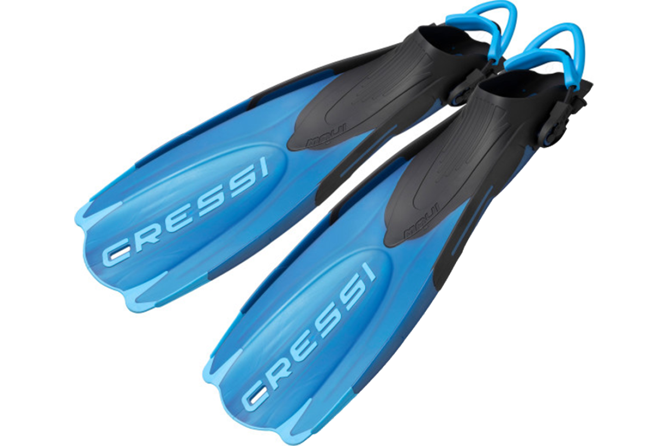 Cressi Maui scuba diving fin blue