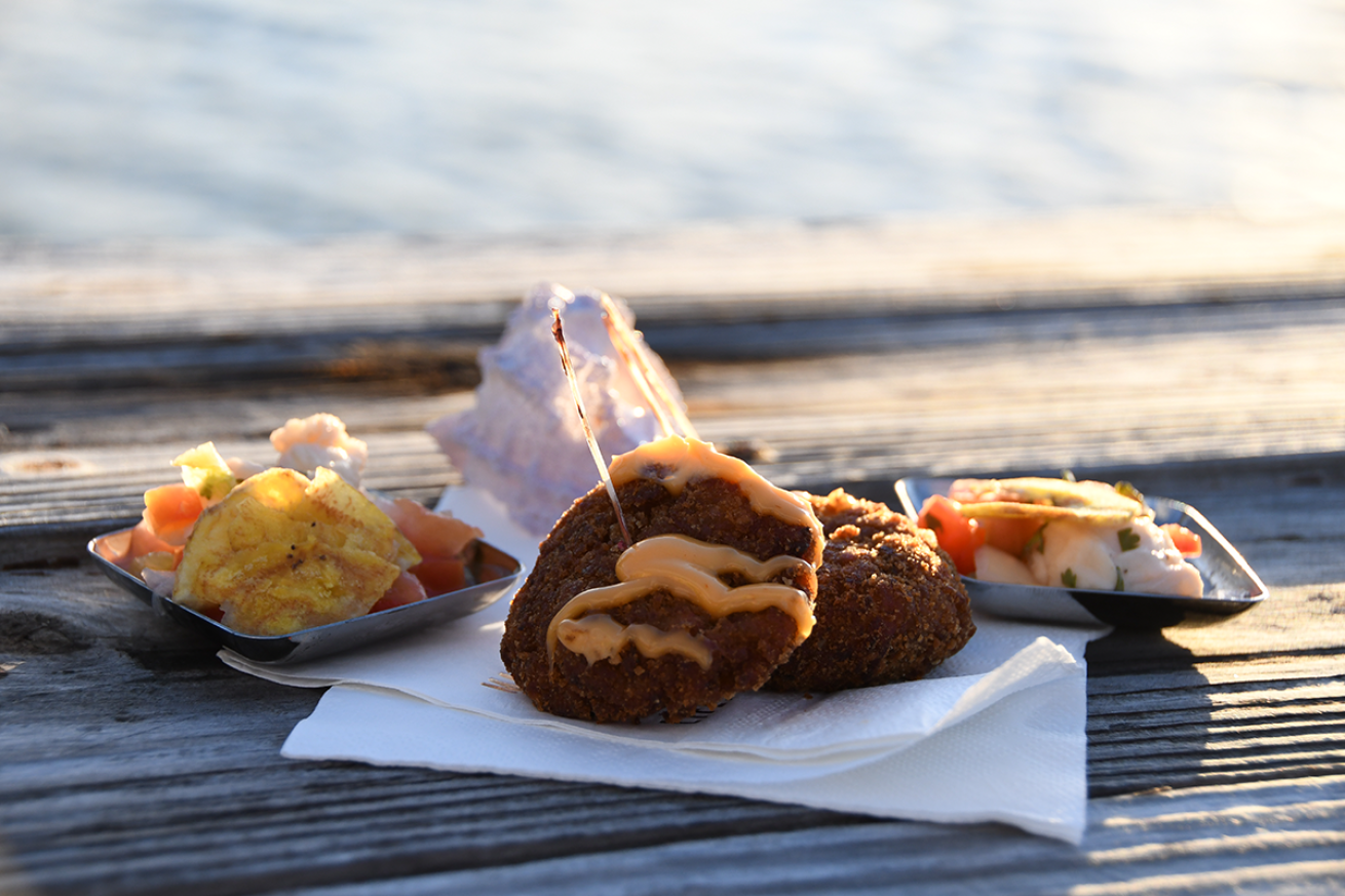 Lionfish appetizers