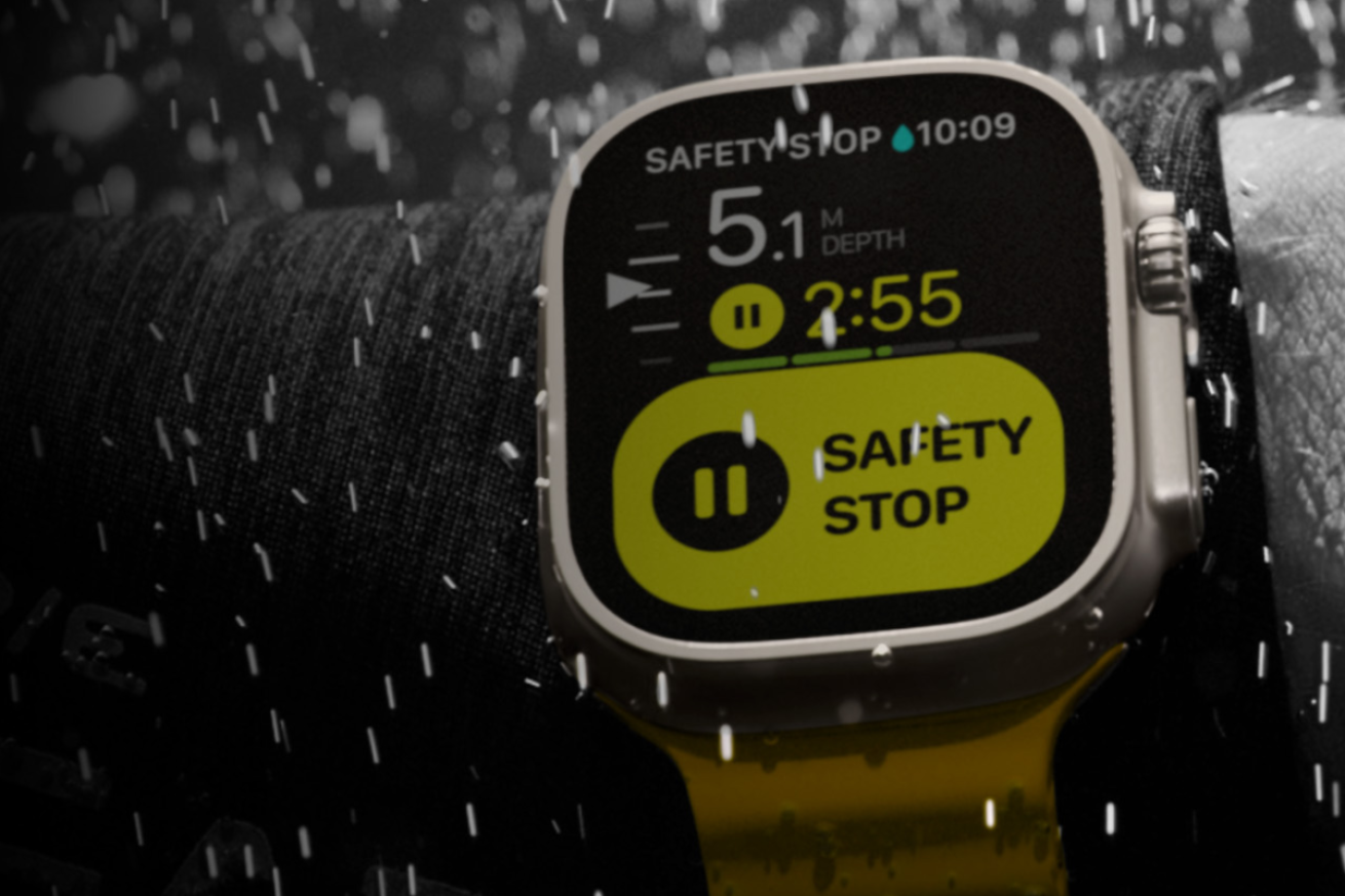 Apple Watch Ultra safety stop