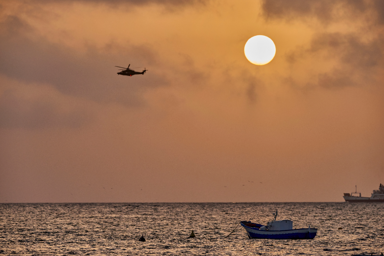 Search for missing freediver