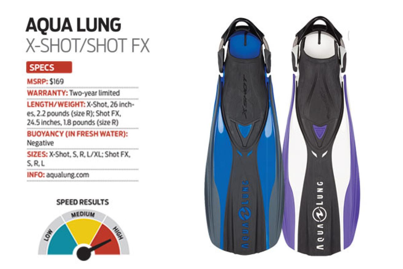 AQUA LUNG X-SHOT/SHOT FX