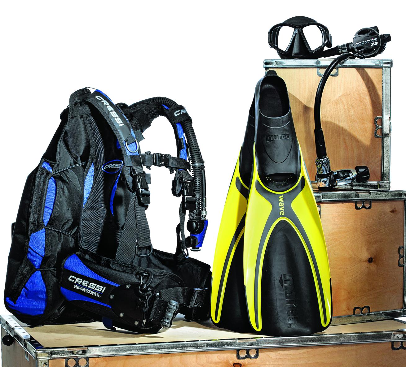 Scuba diving gear