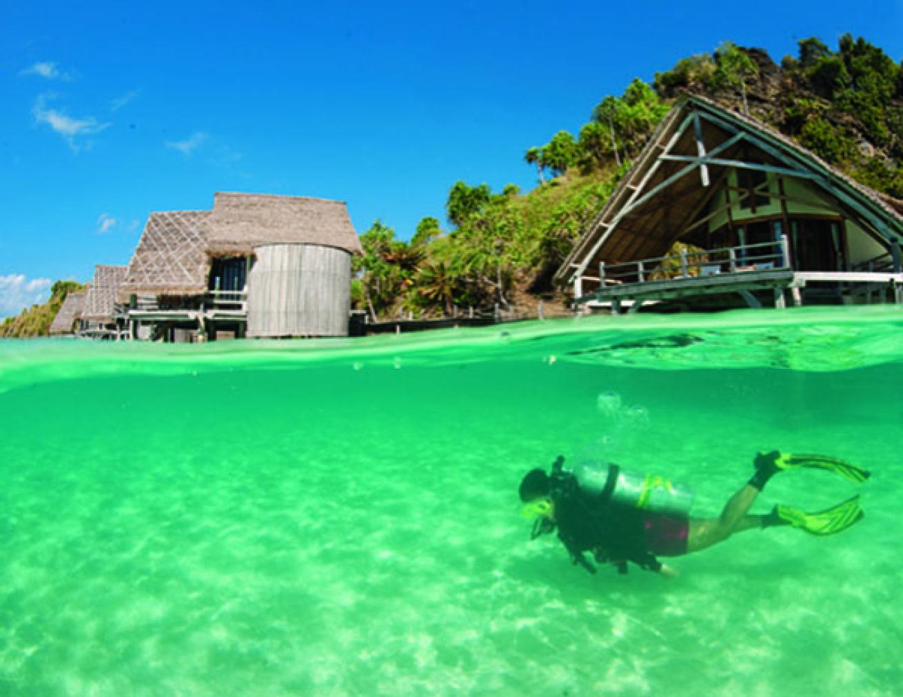 scuba diving raja ampat