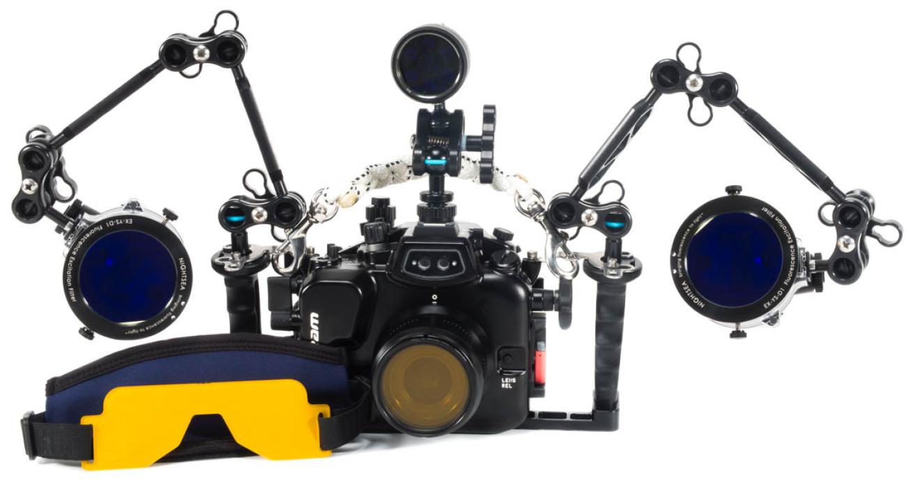 underwater camera setup