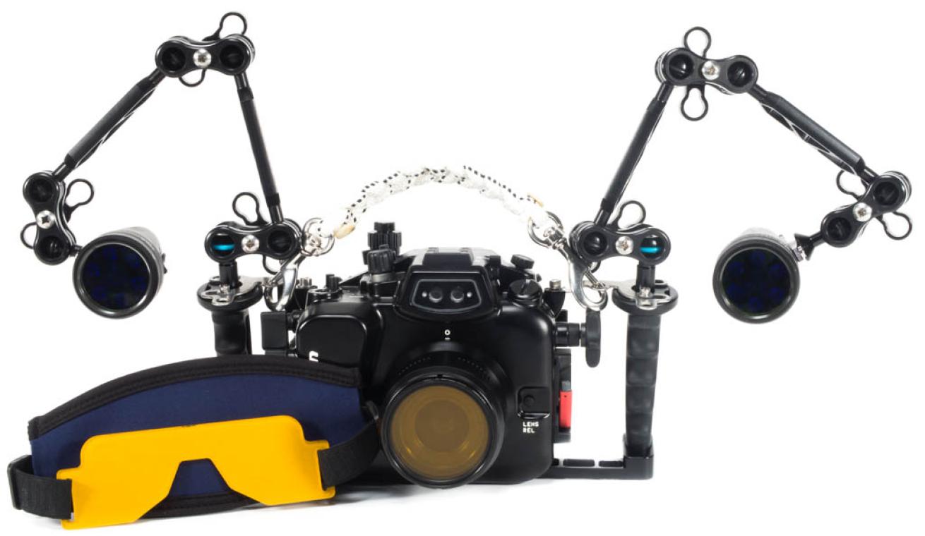 underwater camera setup