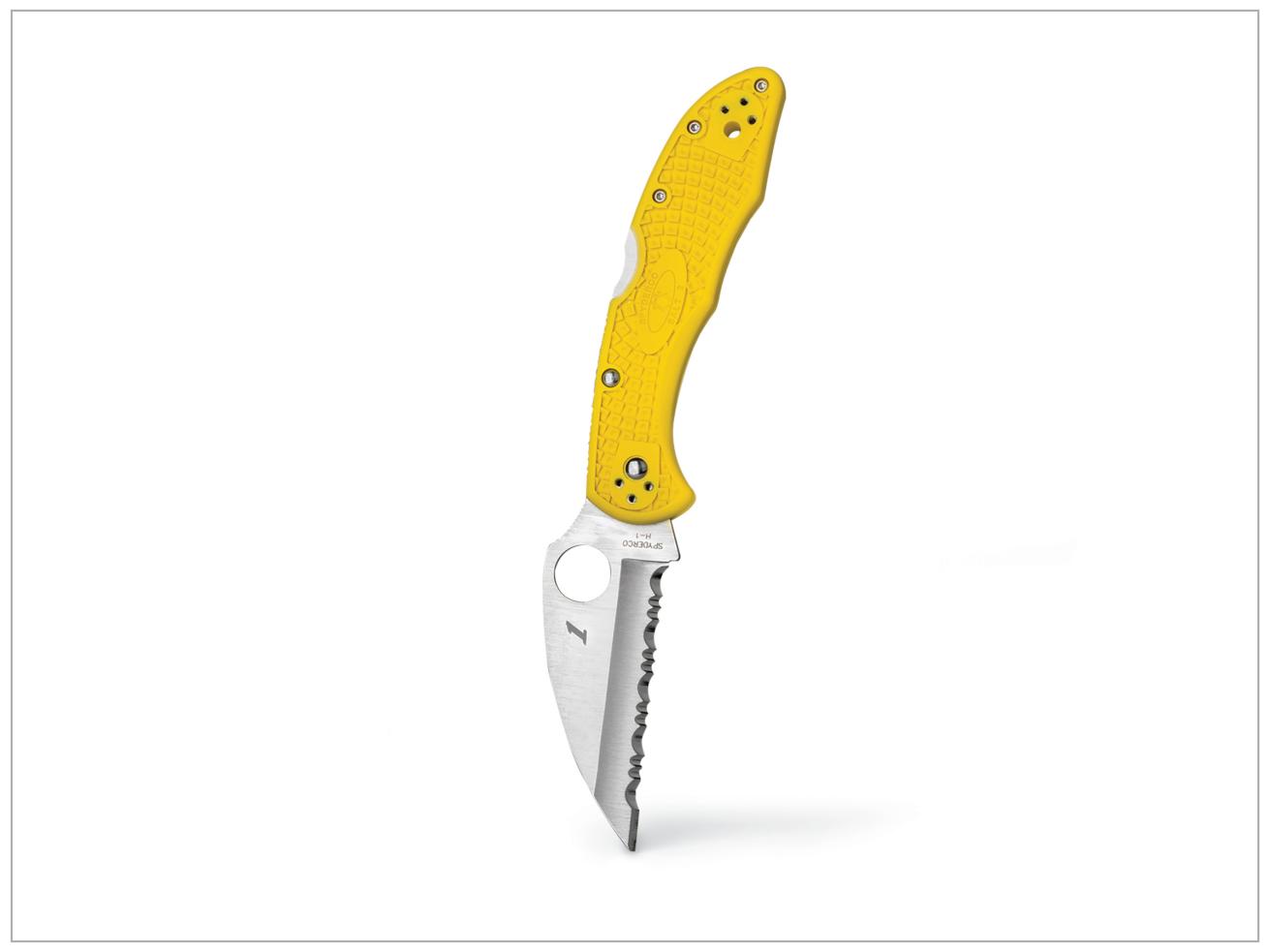 Spyderco Salt 2 Wharncliffe Serrated Edge