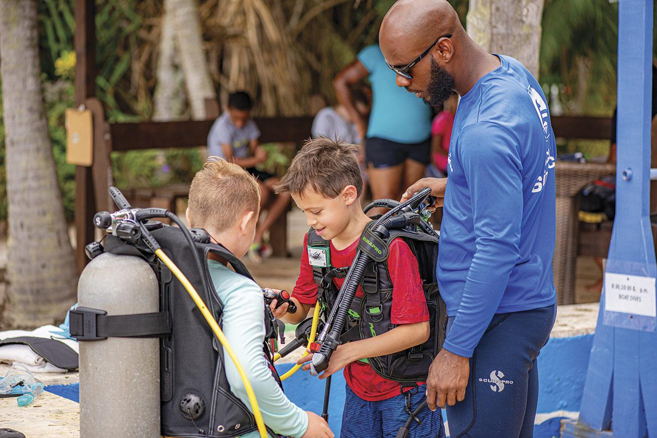 Familiarizing kids with diving early on can set them up for success with the sport.