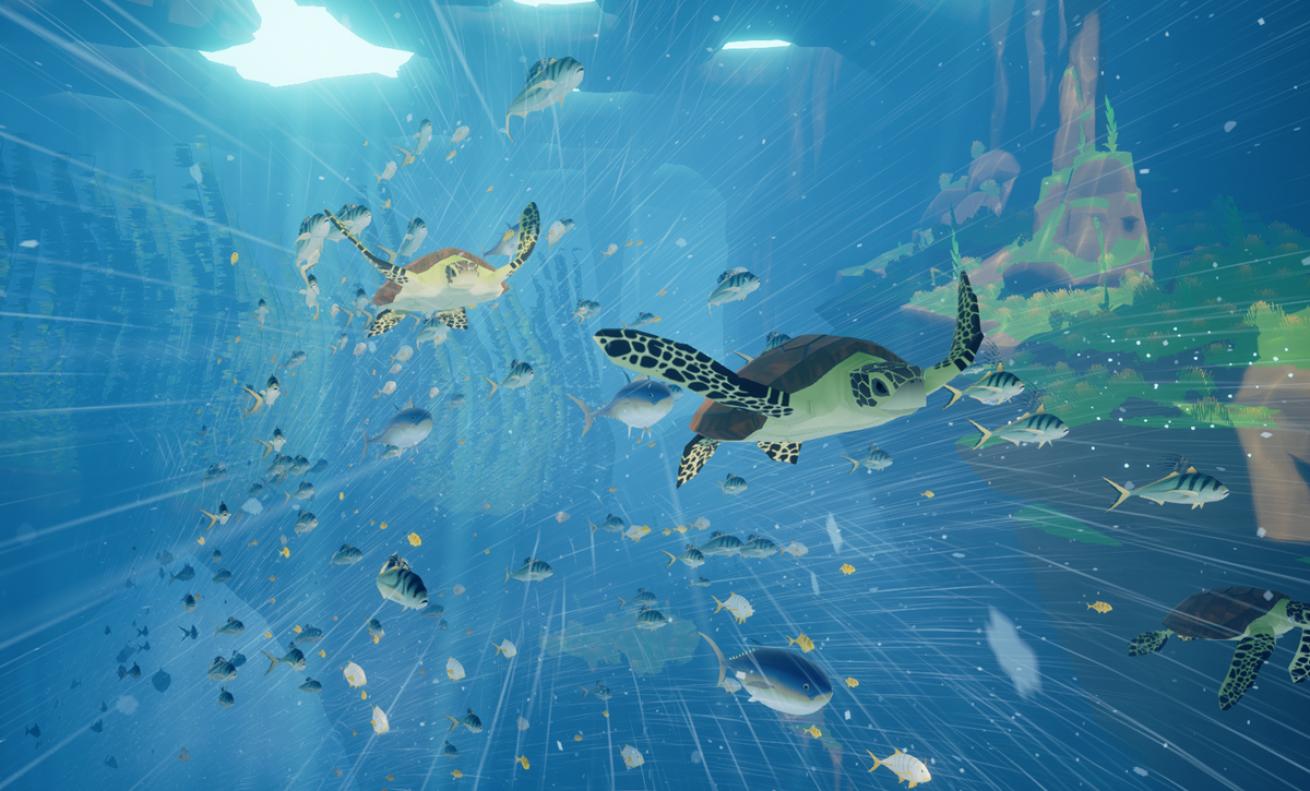 scuba diving video game abzu