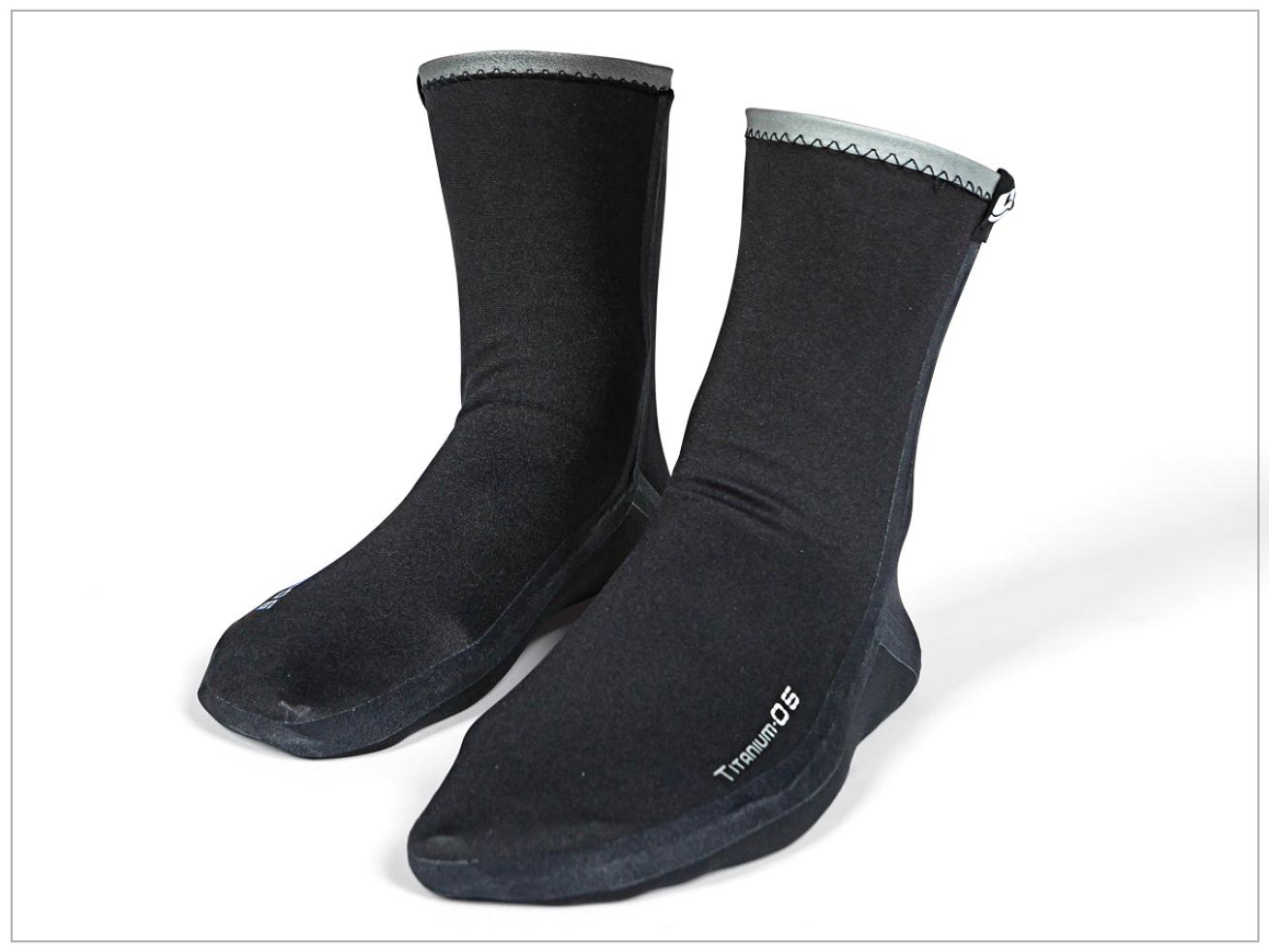 Camaro Titanium Seamless Sock, 0.5 mm