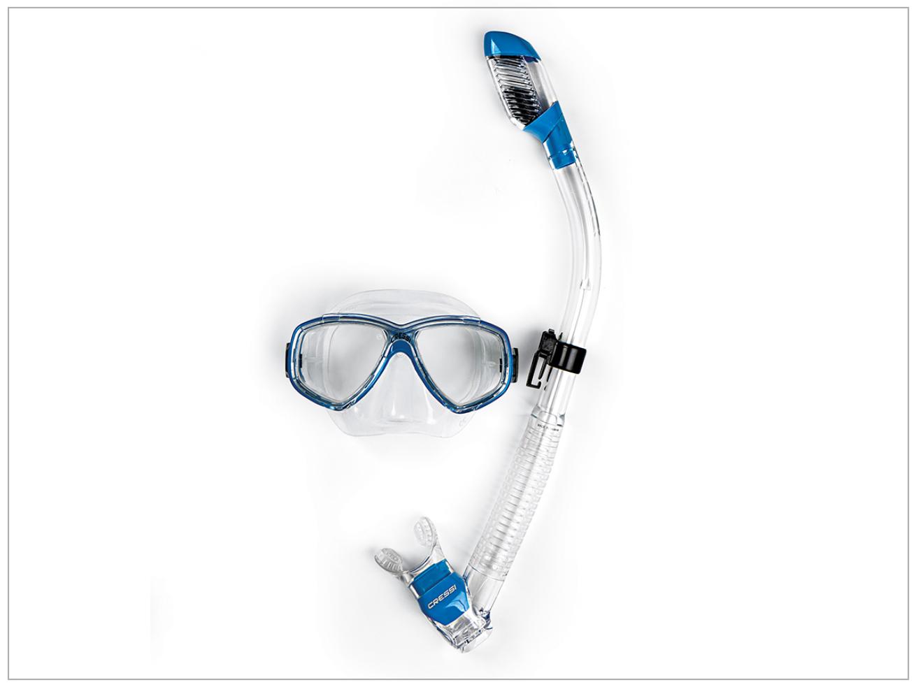 scuba diving masks and snorkel sets