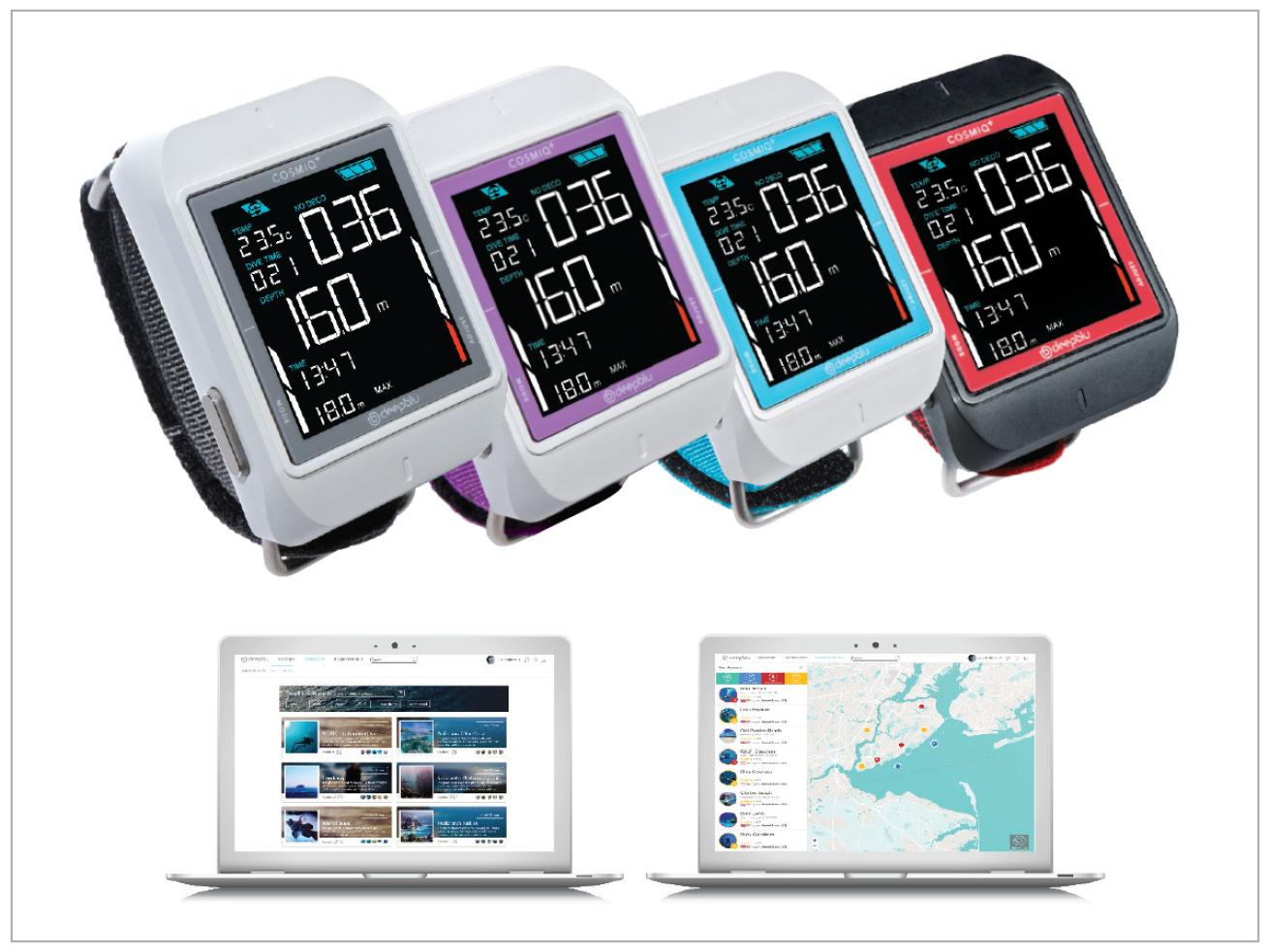 scuba diving computer deepblue cosmiq+
