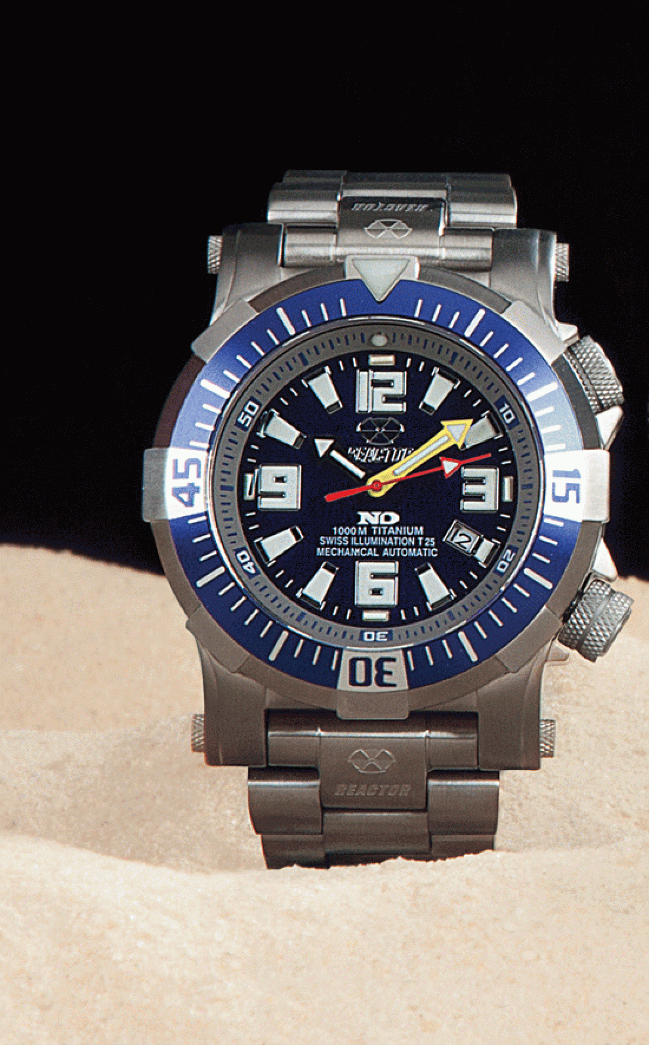 scuba diving watch reactor