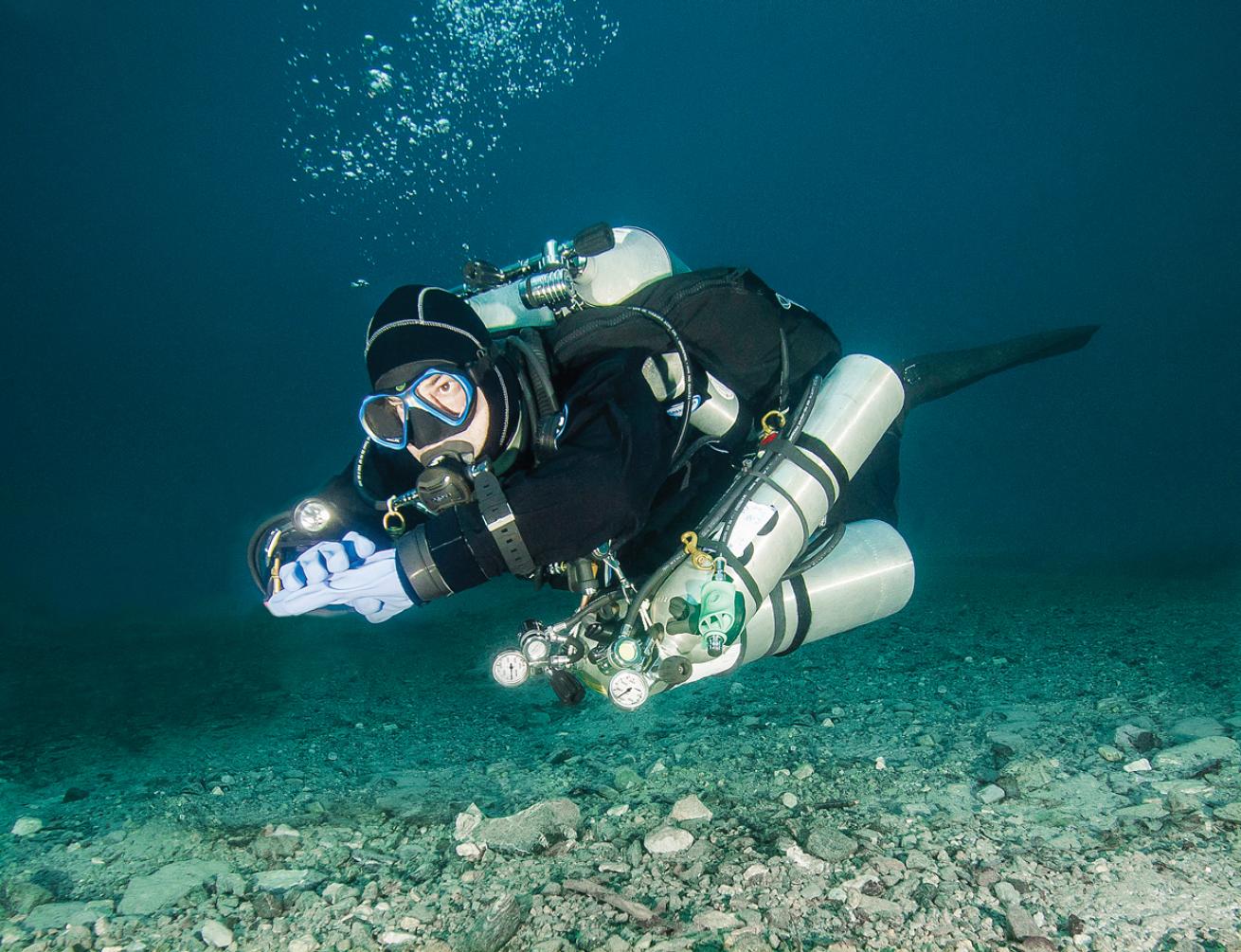 Scuba Diver Michel Labrecque