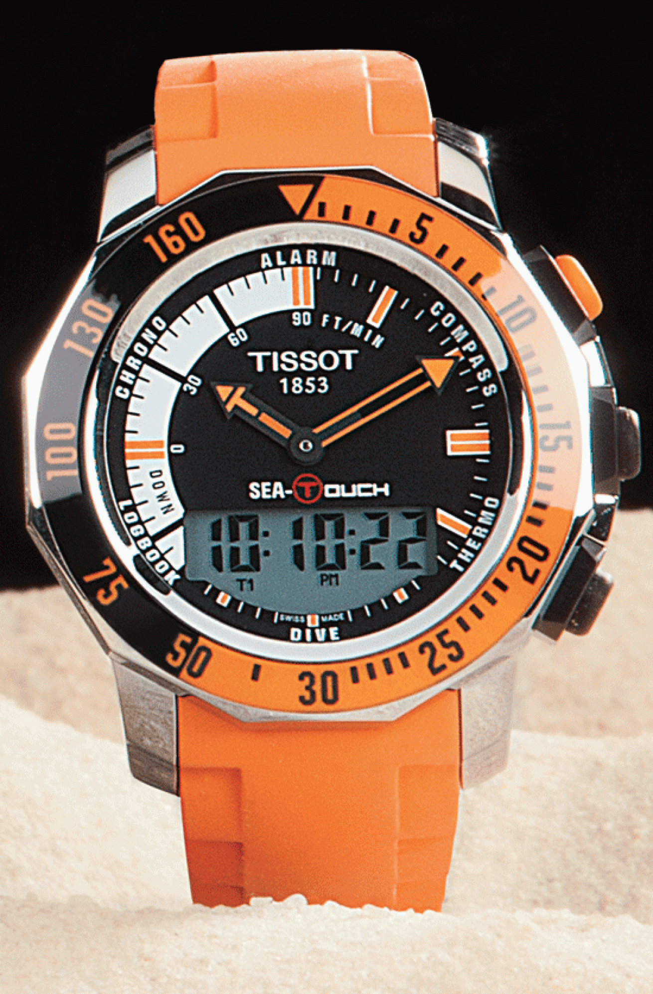 scuba diving watch tissot