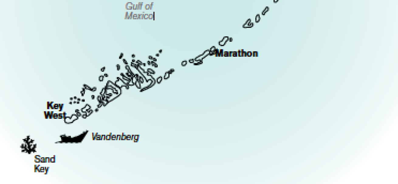 Key West map
