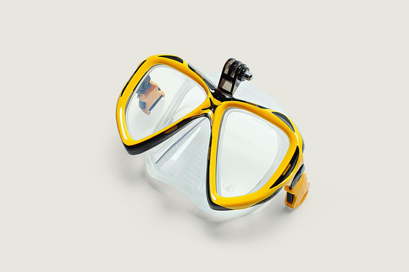Body Glove passage scuba mask gropro