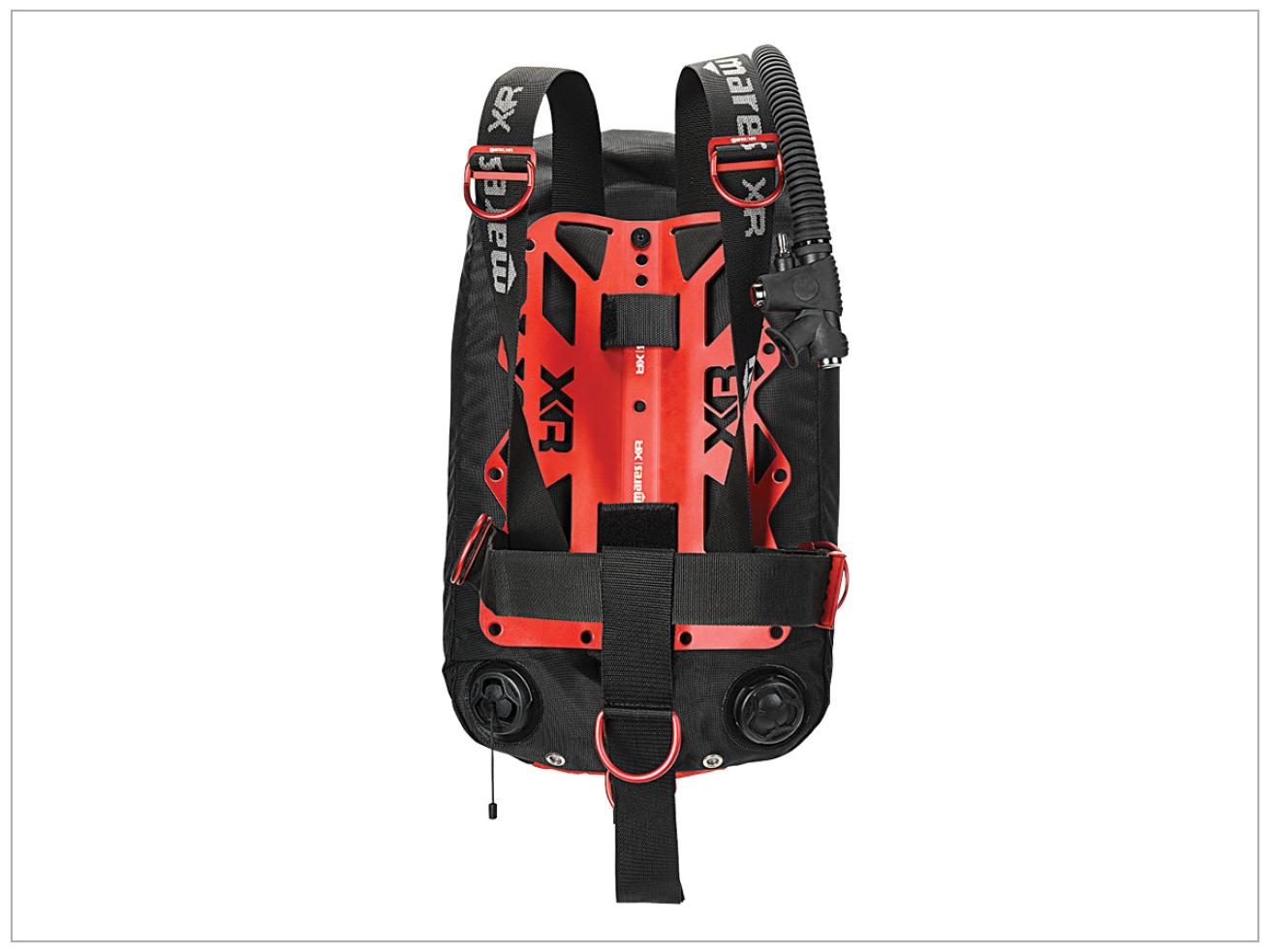 Mares Red Devil Single Backmount Set