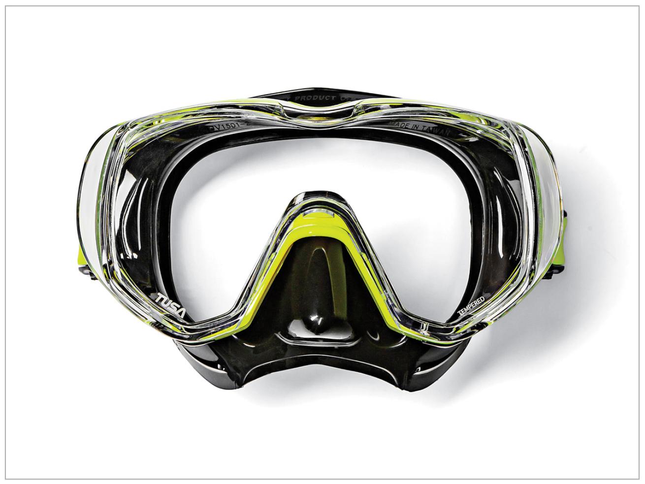 tusa scuba diving mask
