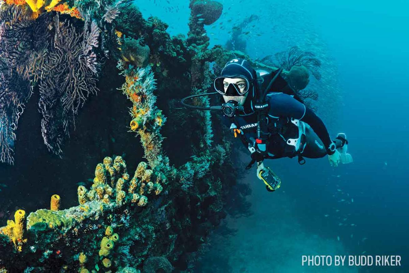 scuba diving in St. Lucia
