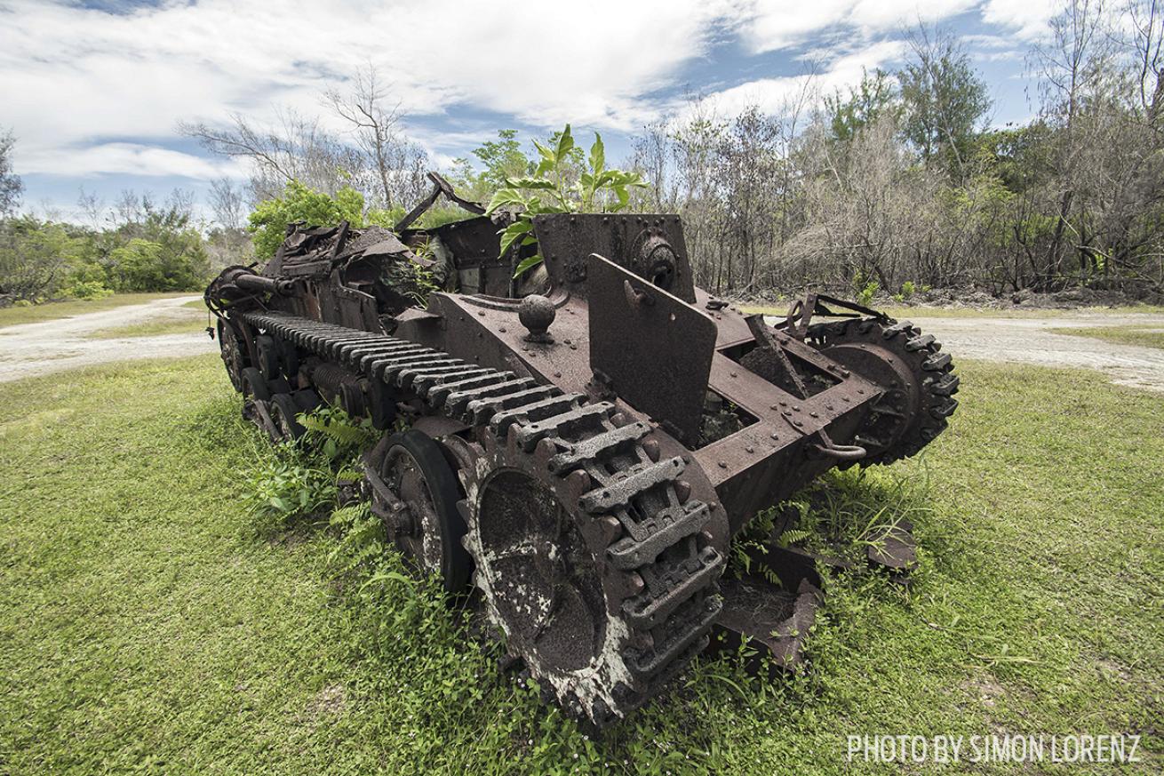 wwii tour palau
