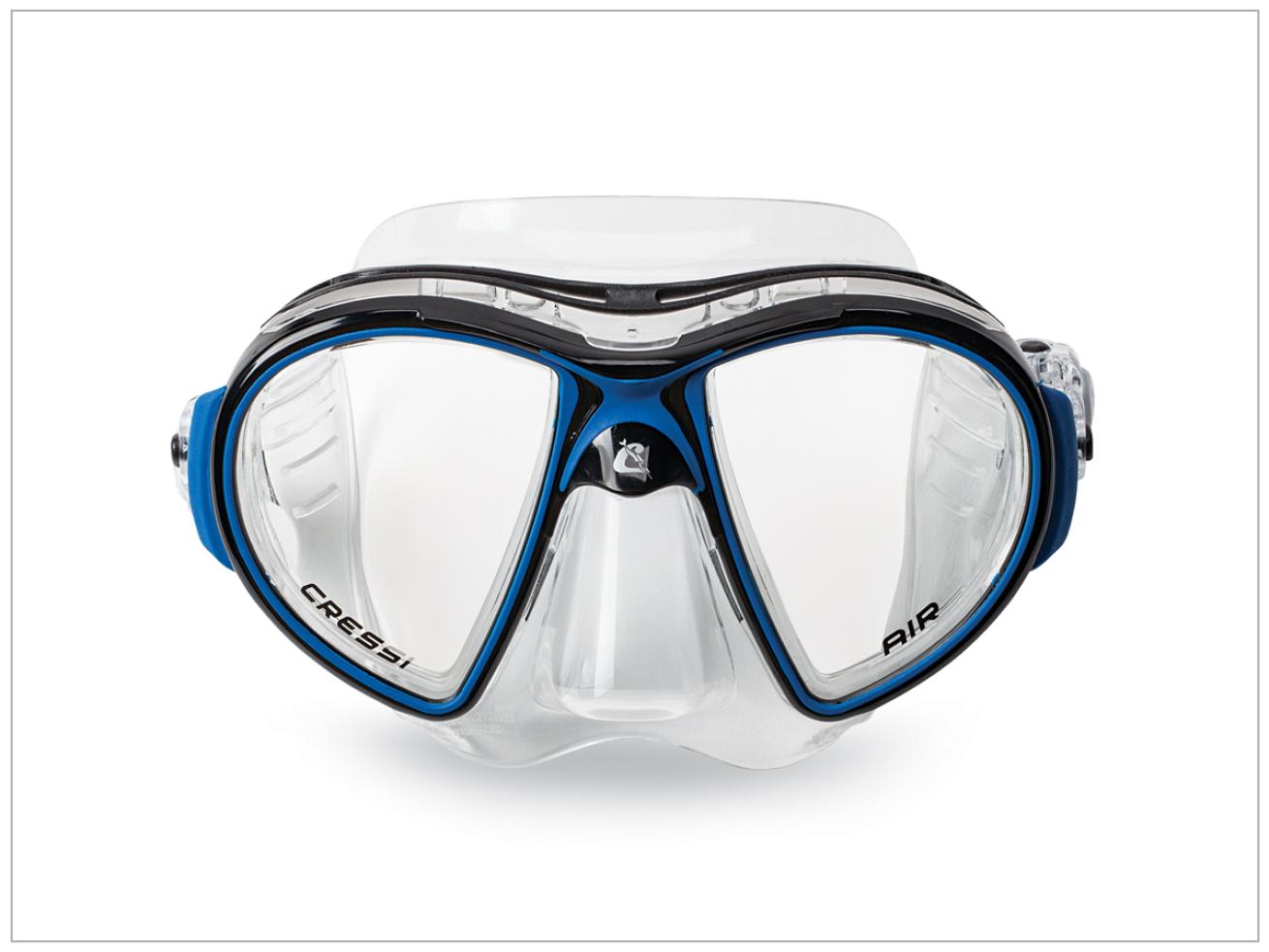 scuba diving cressi air crystal mask
