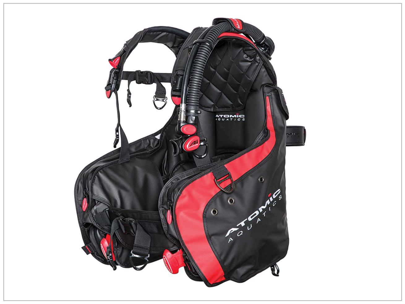 Atomic BC1 scuba diving gear