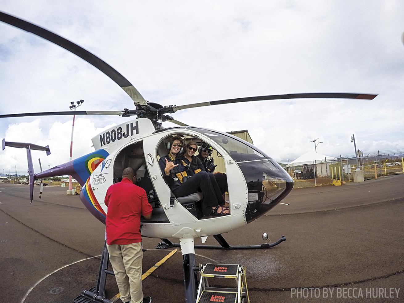 helicopter tour hawaii