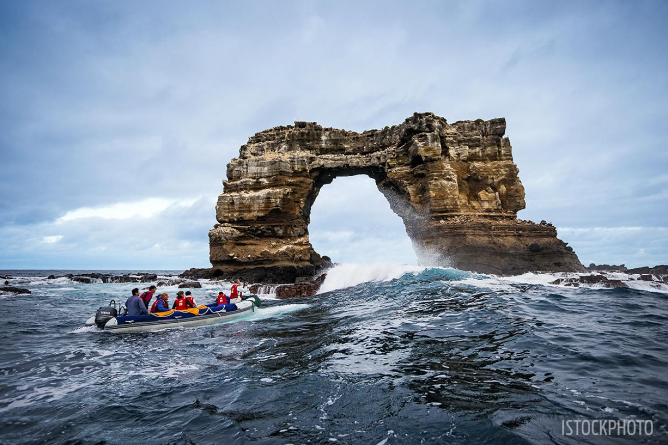 Darwin’s Arch in the Galapagos Islands