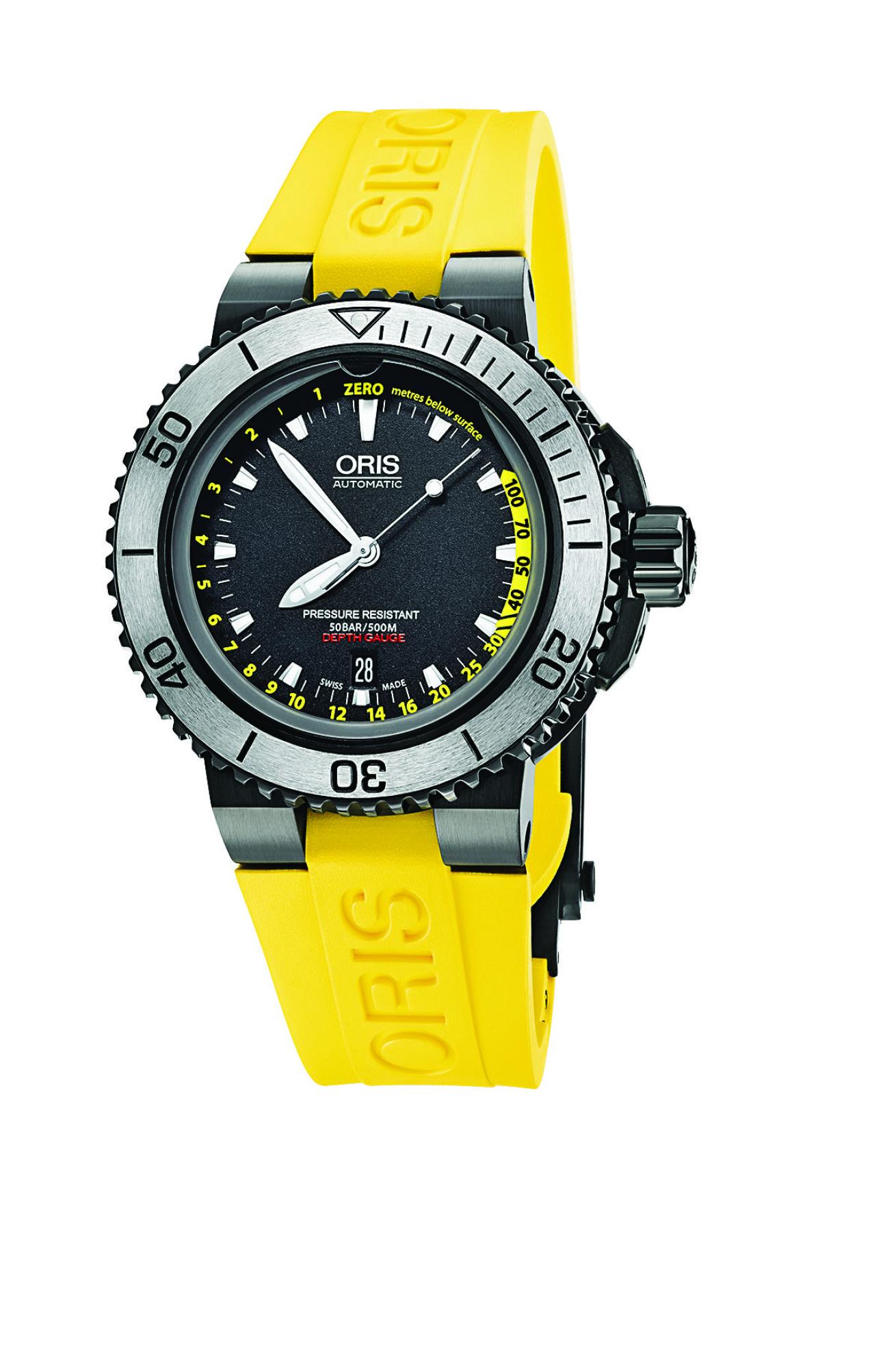 Best Dive Watches: Oris Aquis Depth Gauge