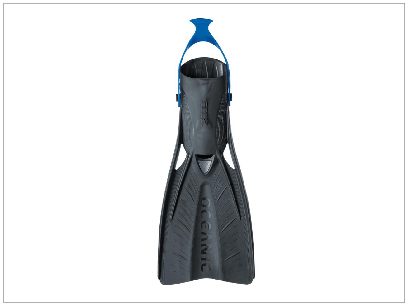 Travel scuba diving gear Oceanic Accel fins