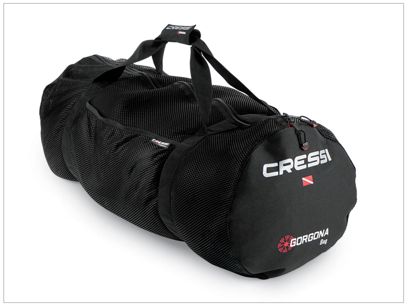 Travel scuba diving gear Cressi Gorgona bag.