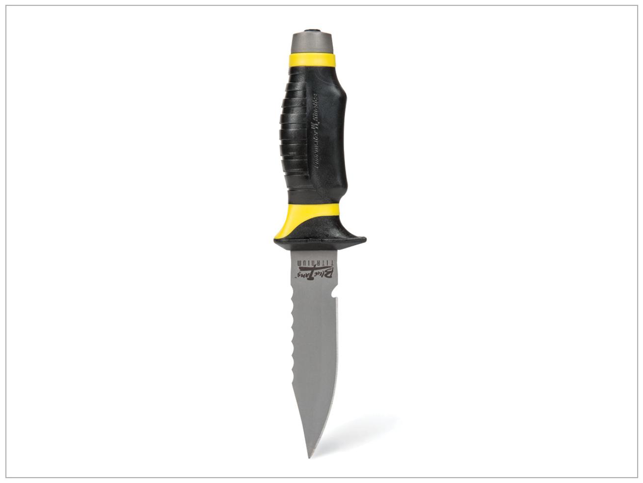 Underwater Kinetics Blue Tang Titanium Knife