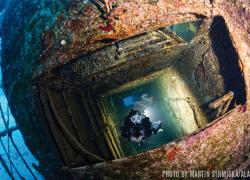 Scuba diving wreck Hilma Hooker Bonaire