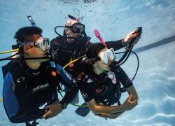 scuba diving 